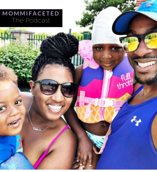 black mom with family